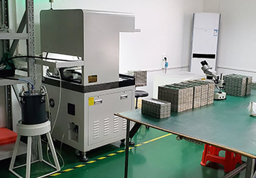 Production equipment and testing equipment
